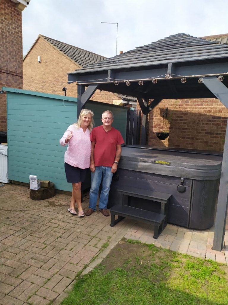 Chicago Hot Tub Install Sept 2020 www.seasidehottubs.co.uk