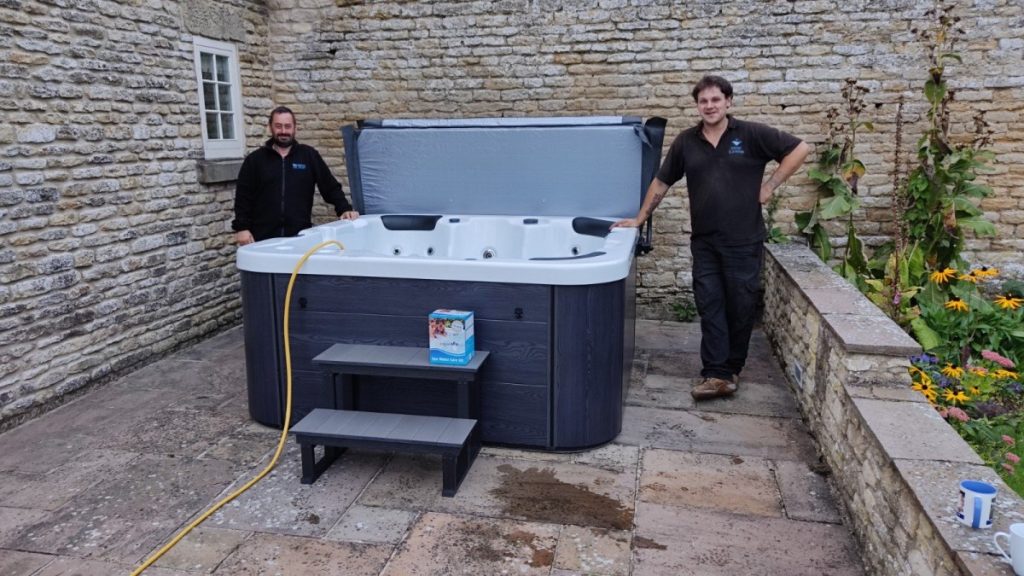 Chicago Hot Tub Install 18th Sept 2020 www.seasidehottubs.co.uk