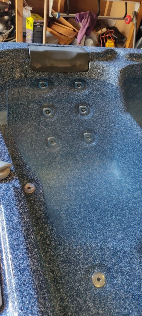 Blue - Grey - Single Lounger ref UHT14