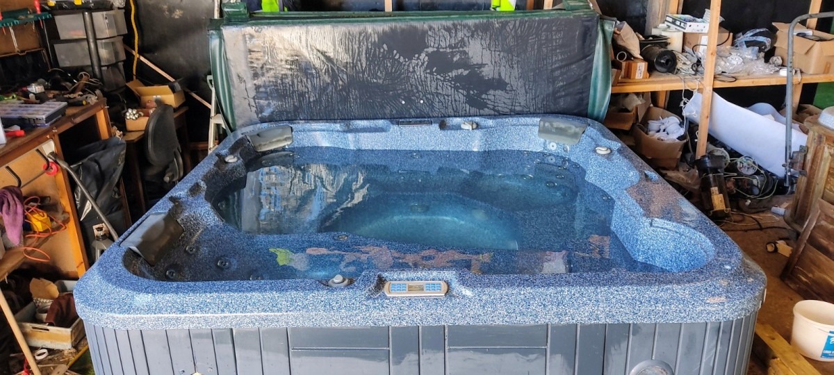 Blue - Grey - Single Lounger ref UHT14