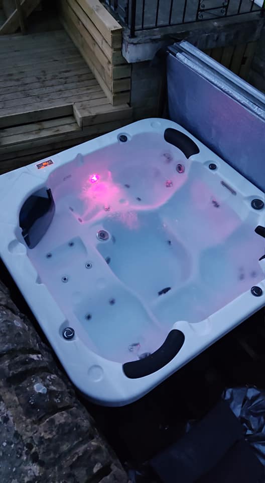 The Spa Diago.. Featuring multi led light.... And relax.... Hot Tubs