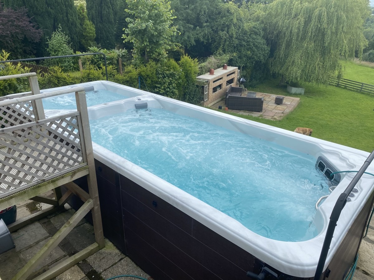 Hot Tub For Sale - Coast Wellness IV - Dual Zone Swim Spa