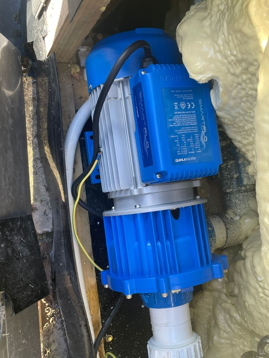 Hot tub pump replacement in York Seaside Hot Tubs