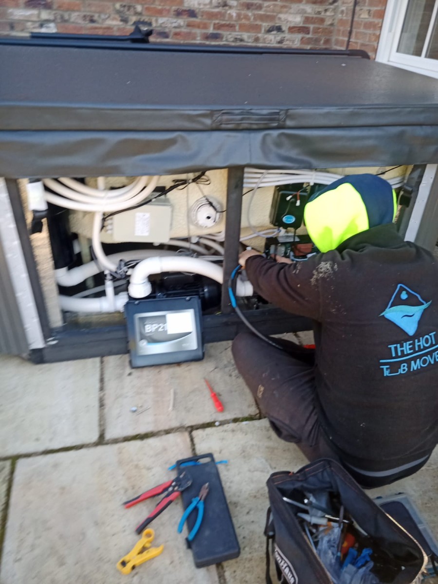 Hot Tub Install in Thirsk Seaside Hot Tubs